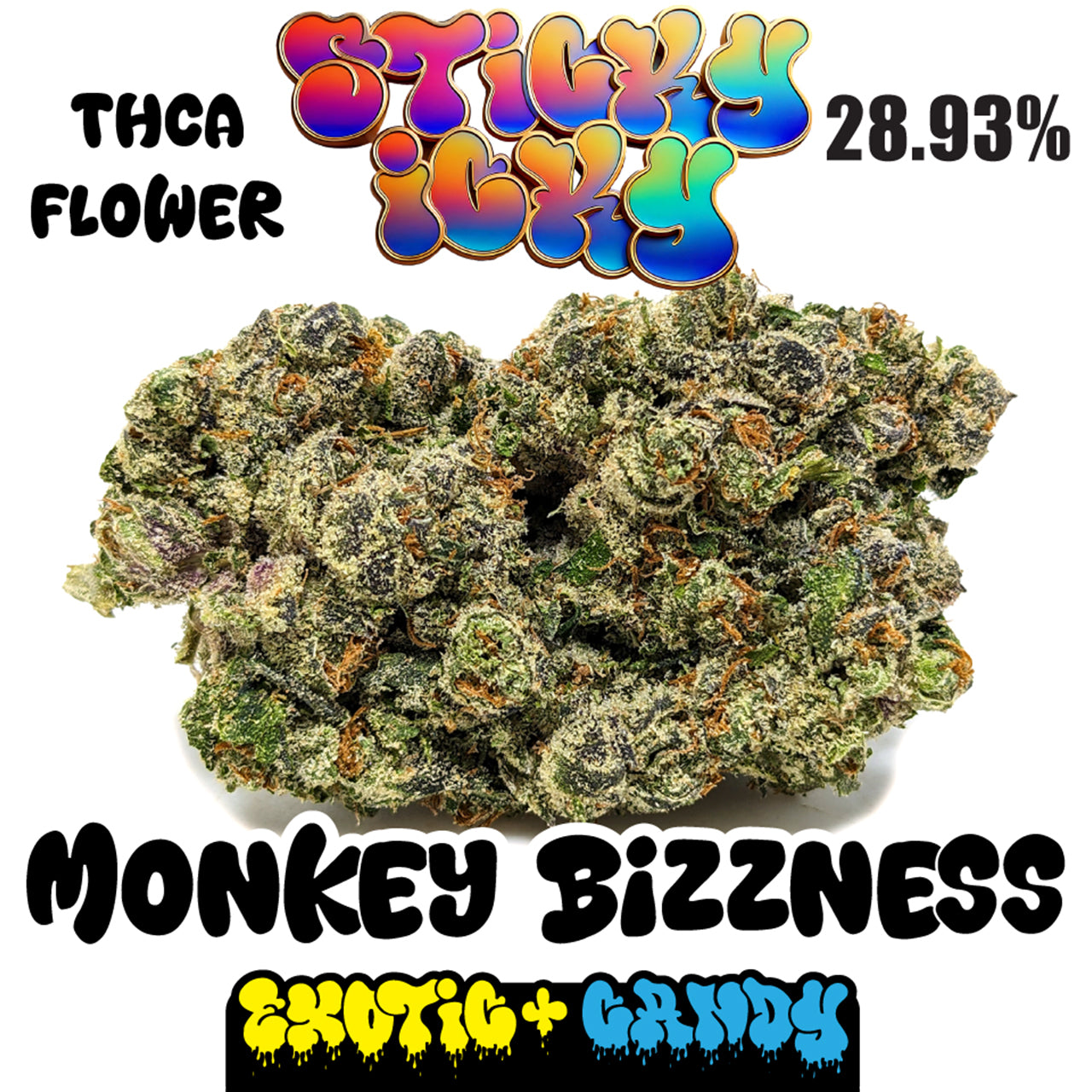 Sticky Icky - THCA Flower 3.5g - All Tiers Sticky Icky - THCA Flower 3.5g - All Tiers